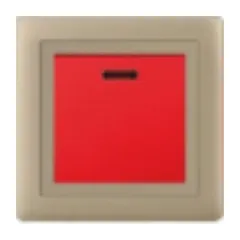 20A water heater switch, matte gold
