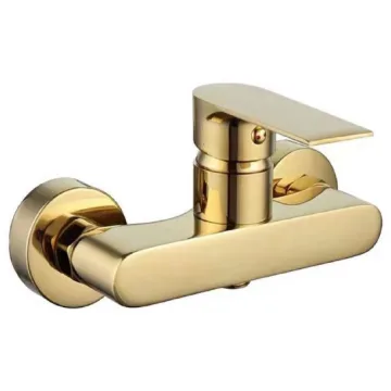 Gold bidet mixer