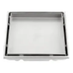 Stainless tile drain 20×20 cm